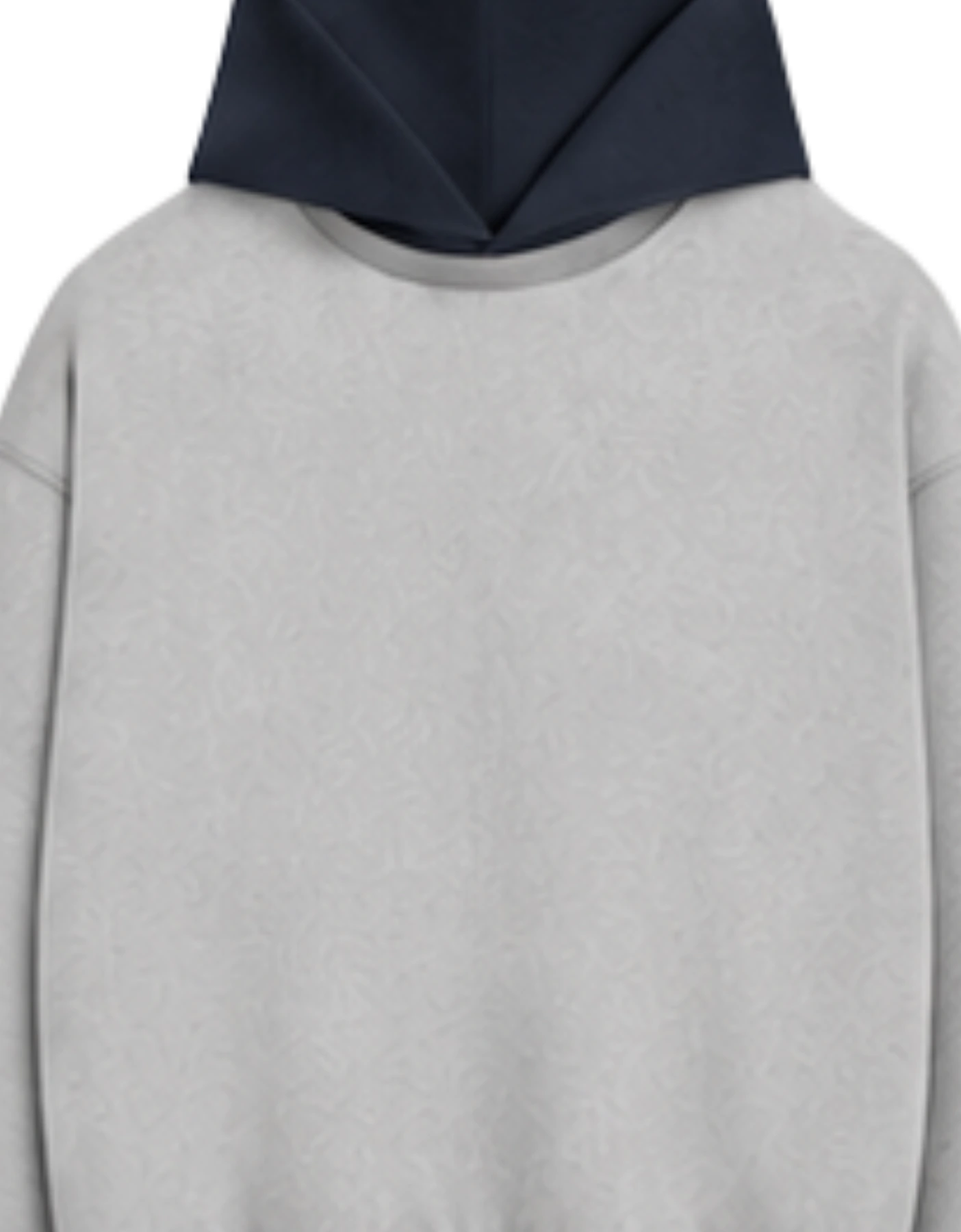 Hoodie, front detail
